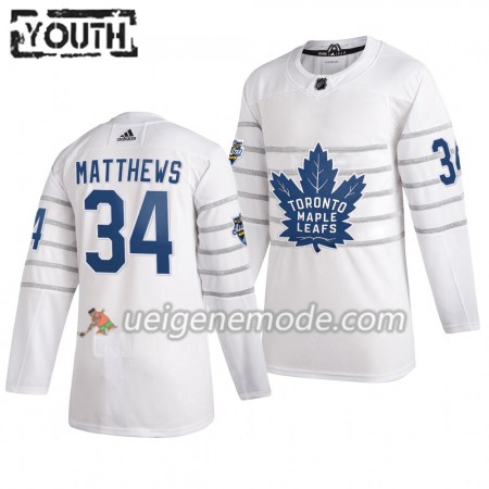 Kinder Toronto Maple Leafs Trikot Auston Matthews 34 Weiß Adidas 2020 NHL All-Star Authentic